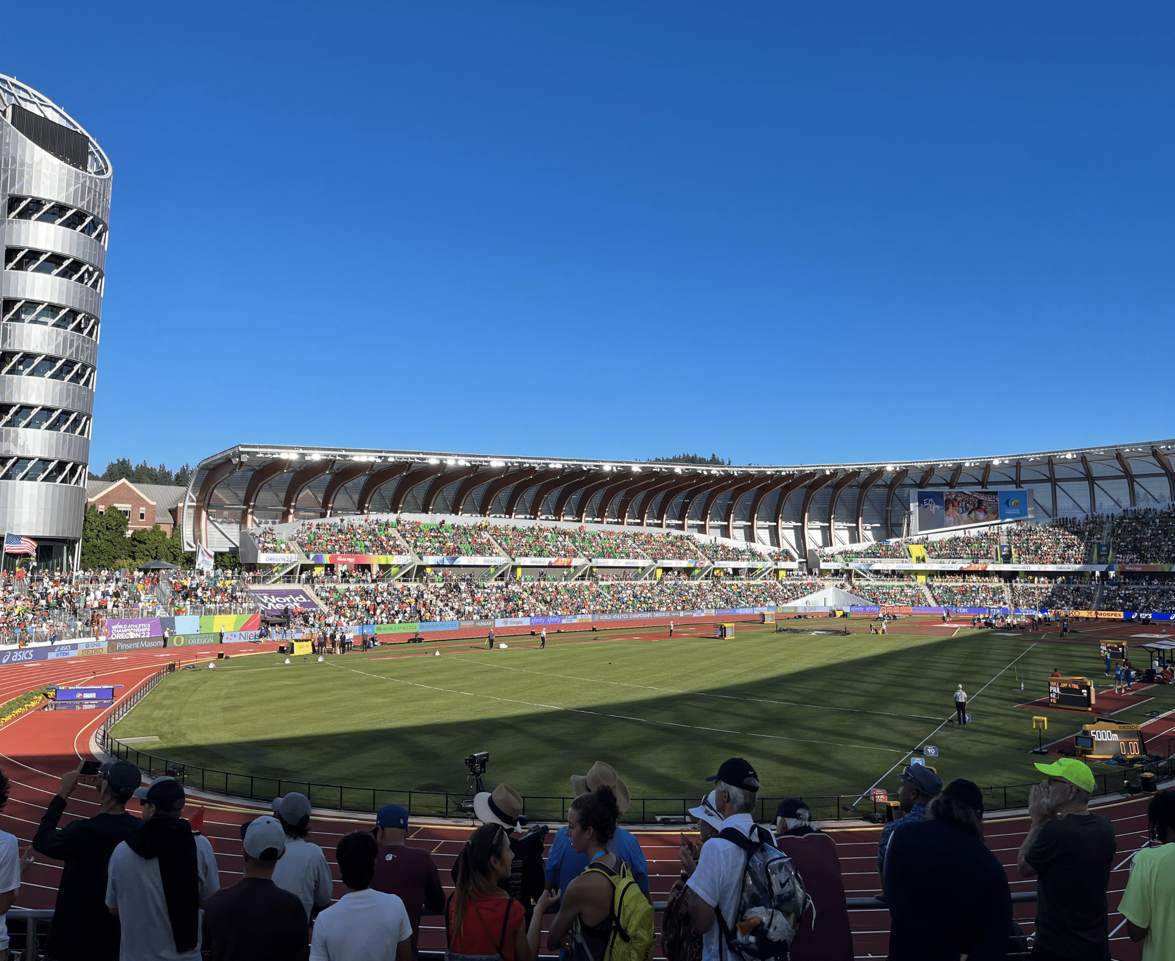IAAF World Championships Oregon 2022 pitch Sports freight Event Logistics